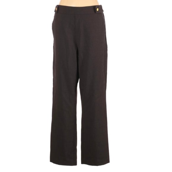 High Rise Charcoal Gray Pants - Picture 1 of 4